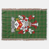 Irish Archer Coat of Arms Family Crest Ireland Deken (Voorkant)