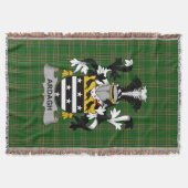Irish Ardagh Coat of Arms Family Crest Ireland Deken (Voorkant)