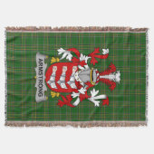 Irish Armstrong Coat of Arms Family Crest Ireland Deken (Voorkant)