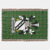 Irish Ashborne Coat of Arms Family Crest Ireland Deken (Voorkant)