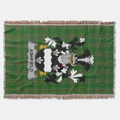 Irish Ashfield Coat of Arms Family Crest Ireland Deken (Voorkant)