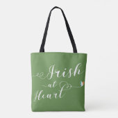 Irish at Heart Grocery Bag Tote Bag (Achterkant)