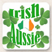 Irish aussie bier onderzetter (Voorkant)
