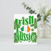 Irish aussie briefkaart (Staand voorkant)