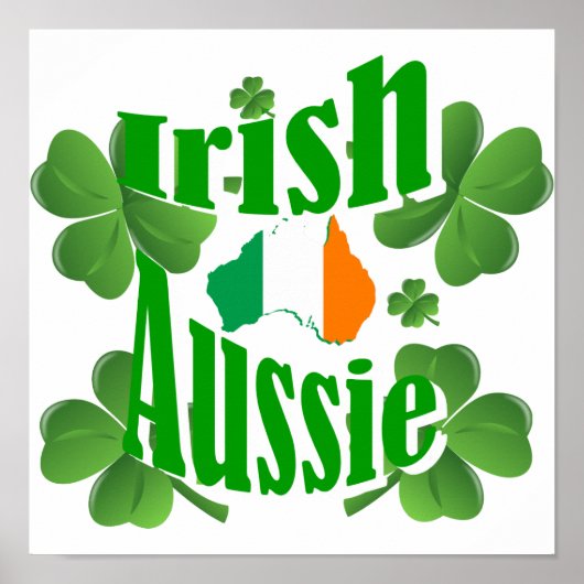Irish aussie poster (Voorkant)