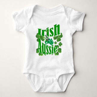 Irish Aussie St Patricks day Romper