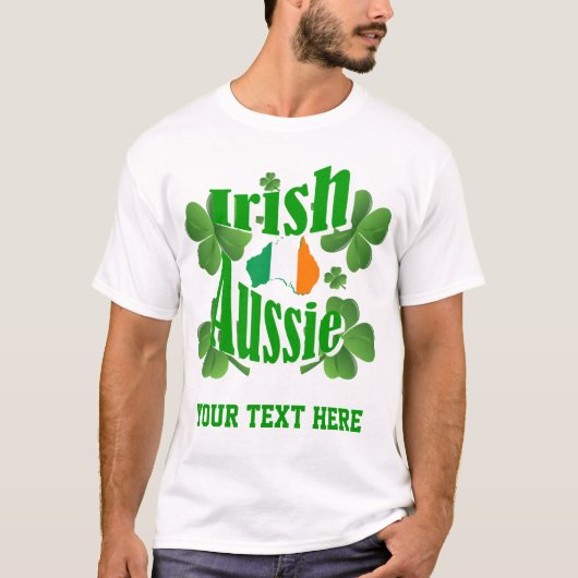 Irish Aussie T-shirt (Voorkant)