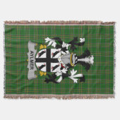 Irish Aylmer Coat of Arms Family Crest Ireland Deken (Voorkant)