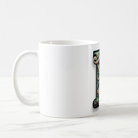 Irish B Monogram Mug Koffiemok (Links)