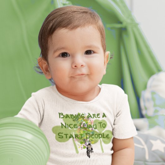 Irish Baby Baby's zijn een leuke manier om te begi Romper