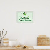 Irish Baby Buggy Shower Sign Poster (Keuken)