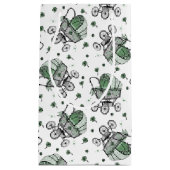 Irish Baby Carriage St Patrick's Day Baby shower Klein Cadeauzakje (Voorkant)