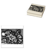 IRISH BABY DRAGON, ST. PATRICK'S DAY RUBBER STAMP RUBBERSTEMPEL (Gestempeld)
