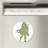 Irish Bagpiper Magneet (Insitu (Vaatwasser))