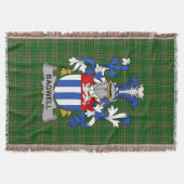 Irish Bagwell Coat of Arms Family Crest Ireland Deken (Voorkant)