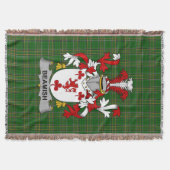 Irish Beamish Coat of Arms Family Crest Ireland Deken (Voorkant)