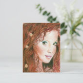 Irish Beauty Briefkaart (Staand voorkant)