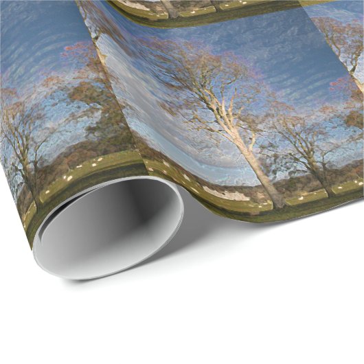 Irish Beech Trees Cadeaupapier (Rol Hoek)