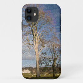 Irish Beech Trees iPhone 11 Hoesje