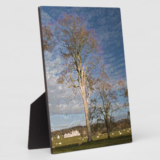 Irish Beech Trees Fotoplaat (Zijkant)