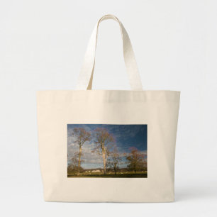 Irish Beech Trees Grote Tote Bag