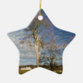 Irish Beech Trees Keramisch Ornament (Voorkant)
