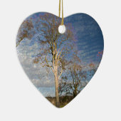 Irish Beech Trees Keramisch Ornament (Rechts)