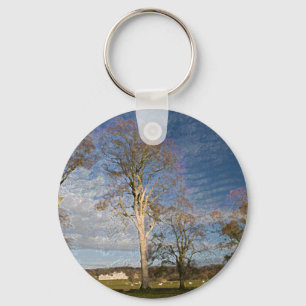 Irish Beech Trees Sleutelhanger