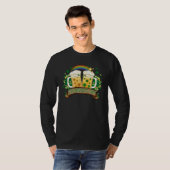Irish Beer and Shamrocks Rainbow and Beers St Patr T-shirt (Voorkant volledig)