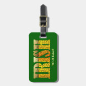 IRISH Beer Bagagelabel (Voorkant verticaal)