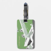 IRISH Beer Bagagelabel (Achterkant verticaal)