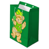 Irish Beer Gift Bag Medium Cadeauzakje (Achterkant Gekanteld)