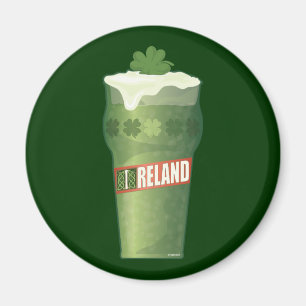 Irish Beer Glass Magneet