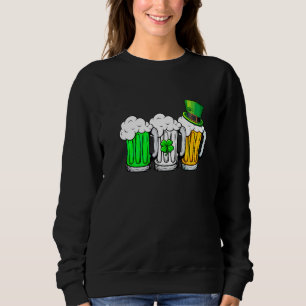 Irish Beer Ireland Flag St Pattys Day Mannen Vrouw Trui