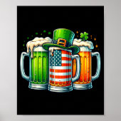 Irish Beer Ireland St Patricks Day Drinking Party  Poster (Voorkant)