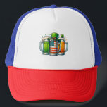 Irish Beer Ireland St Patricks Day Drinking Party Trucker Pet<br><div class="desc">Irish Beer Ireland St Patricks Day Drinking Party</div>