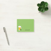 Irish Beer Mok met Shamrock Clover | personalisere Post-it® Notes (Kantoor)