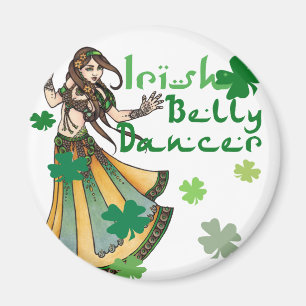 Irish Belly Dancer Magneet
