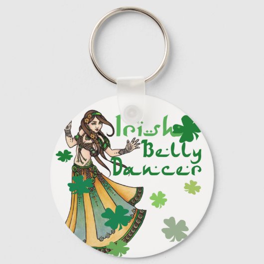 Irish Belly Dancer Sleutelhanger (Voorkant)