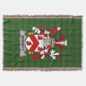 Irish Bennett Coat of Arms Family Crest Ireland Deken (Voorkant)
