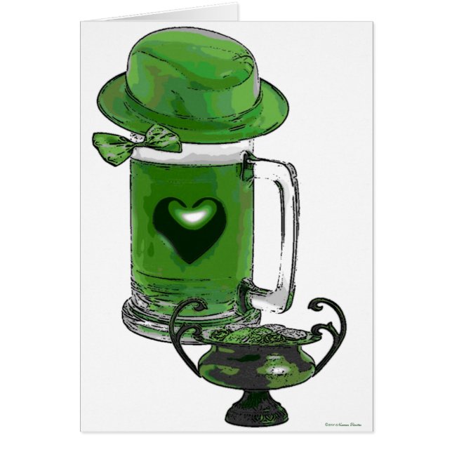 Irish Binge Drinkers Kaart (Voorkant)