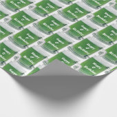 Irish Birthday Green Beer Cadeaupapier (Hoek)