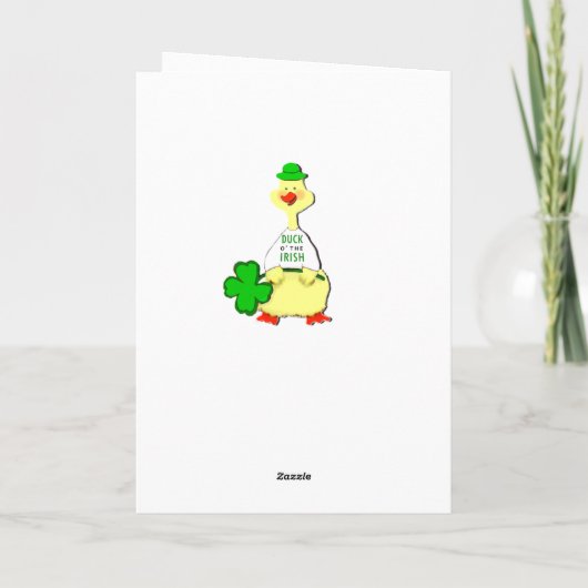 Irish Birthday Kaart (Achterkant)