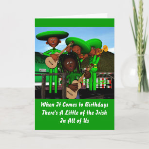 Irish Birthday Kaart