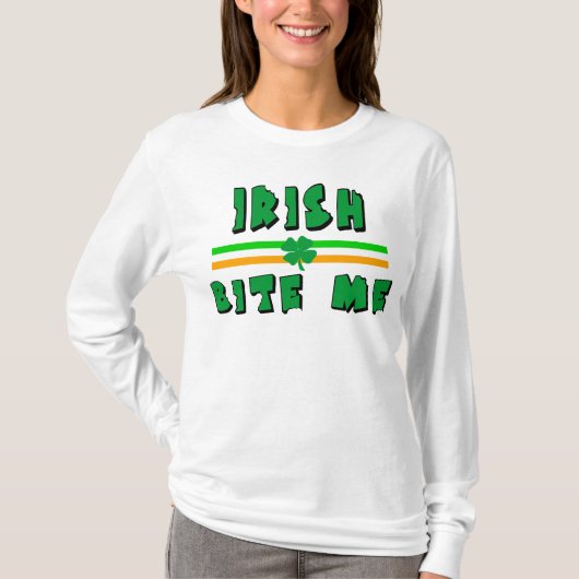 Irish Bite Me T-Shirt (Voorkant)