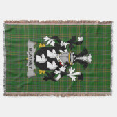 Irish Blayney Coat of Arms Family Crest Ireland Deken (Voorkant)