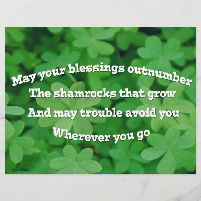 Irish Blessing (Voorkant)