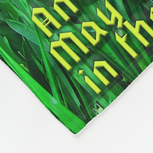 Irish Blessing Add Family Name Fleece Deken (Hoek)