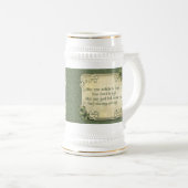 Irish Blessing and Shamrocks Bierpul (Voorkant rechts)
