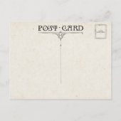 Irish Blessing and Shamrocks Briefkaart (Achterkant)